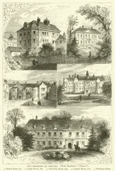 Old Mansions in Chelsea, from Faulkner